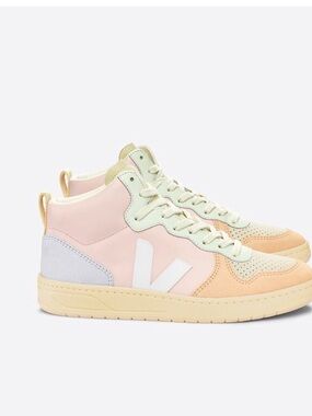 V-15 LEATHER PETALE, WHITE & CREAMSICLE